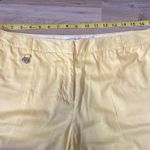Charter Club  Women’s Golf Shorts Butter Yellow 10.5” inseam Size 14 Preppy Photo 6