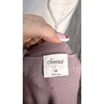 Soma Women's Long Knit Duster Cardigan Lace Trim Pink Size Medium Photo 8