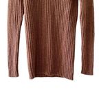 L'Academie L’Academie REVOLVE Cinnamon Knitted Solid Long Sleeves Cozy Oversized Sweater XS Photo 2