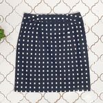 Ann Taylor  A line Navy Skirt Photo 1