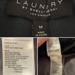 Laundry by Shelli Segal  Faux Leather Shorts Dark Brown M Photo 5