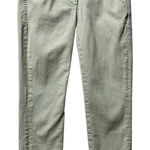 Brunello Cucinelli  Lt Sage Jeans Monili Cropped Mid Rise Skinny Stretch 4 $995 Photo 0