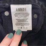 AGOLDE  Jamie High Rise Classic Black Cropped Ankle Jeans in Plume Size 29 Photo 1