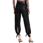 7 For All Mankind Bow Tie Ballon Pants Size 28 Photo 1