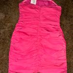 Lavish  Strapless Pink Dress Photo 5