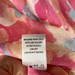 Counterparts Floral Crochet Trim Long Sleeve Blouse Womens XL Pink Peach New Photo 10