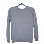 Boho Attitude Crew Neck Long Sleeve Sweatshirt Black Photo 6