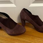 Clarks KENDRA MIX BURGUNDY WINE MAROON SIZE 8 3.5" HEEL NEW Photo 0