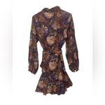 Chufy Women's Ushi Mini Shirt Dress Purple in Forever Patagonia size small Brown Photo 4