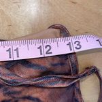 Princess Polly HARLAN RUCHED MINI DRESS BROWN TIGER PRINT SIZE 0 Photo 8