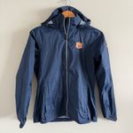 Columbia Women’s Small Navy Blue Orange Auburn Windbreaker Rain Jacket Photo 0