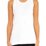 Helmut Lang  Optic White Crinkle Tank Top Size L Photo 2