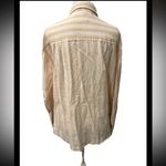 Live 4 Truth  Cotton Blend Striped Orange & White Blouse New With Tags Photo 2
