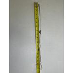 None Silver-toned layered necklace with a unique iridescent pendant 15-18” Photo 3