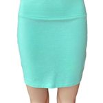 Wild Fable NWT ~ Bodycon Mint Green Short Knit Mini Skirt ~ Women's Size LARGE Photo 1