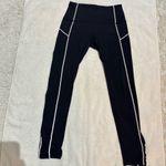 Free People Movement Women's You're A Peach Black Leggings size XS Extra Small Photo 3