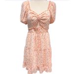 Steve Madden Madden NYC Juniors' Smocked Waist Dress with Cut Out NWOT Photo 2