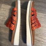 ROAN Women's Burnt Red Slide Slip on Sandals Size 9 Orange Photo 4