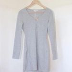 Reformation 1HR SALE ⚡ Axel Dress (Heather Grey) Photo 2