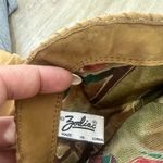 Vintage Zodiac Tan Leather Harness Cowboy Boots Size 7.5 Boho Western Photo 3