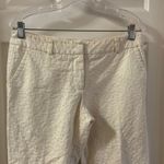 Trina Turk Off White Textured Wide Leg Trouser size 10 Photo 3