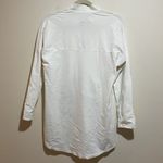 ADAY  Something Borrowed White Button Down Long Sleeve Mock Neck Shirt Size XS Photo 6