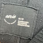Aerie  Black Knit Top XS Photo 1