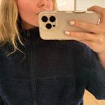 H&M  Navy Blue Full Zip Fleece Jacket Photo 2