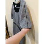 Kay Unger  Dress Designer Black White Tweed Lined Buckle Size 10 Cocktail Career Photo 8