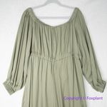 Eloquii New!  Plus size Off The Shoulder Utility green Jumpsuit ,‎ size 22 Photo 8