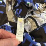 LuLaRoe  TC Leggings Blue Goat Print Tall & Curvy Rare Animal Pattern 12-16 Plus Photo 2