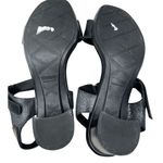 Munro  Sandals‎ Size 8.5 Wide Black Open Toe Leather Denise II Block Heel NEW Photo 9