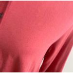 Soft Surroundings  Santa Barbara Tunic Button Size Petite Small Coral Lagenlook Photo 5