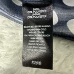 Jessica Howard  Navy Polka Dot Dress with Yellow Belt Photo 6