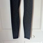 Lululemon Wunder Under Charcoal Heather Gray Space Dye High Rise Leggings Size 6 Photo 2