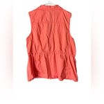 CJ Banks Pink Vest Lightweight Casual Size 1X Photo 1