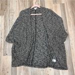 Woman’s Black tan Shaw cardigan sz Small Photo 3