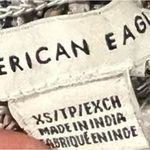 American Eagle 🌸 CROCHETED HALTER TOP SIZE XS🌸 Photo 2