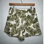 Show Me Your Mumu  Palm Print Pull On Shorts Green Womens Size Medium Photo 3
