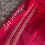 White Fox Boutique  All Star Season Track Pants 32” Pink Size XL NWT Photo 10