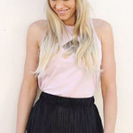 Pilot Athletic Wear High Neck Jacqueline Singlet Pink Photo 0