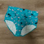 Torrid  Pink Flamingo High Rise Ruched Bikini Bottoms Photo 1