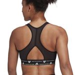 Adidas  powerreact training medium support padded sports bra Photo 1