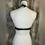 Black Strappy Bikini Top Size L Photo 4