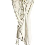 Derek Lam  Apron Cream Wrap Button Front Sleeveless Collared Mini Dress Size 0 Photo 5