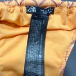 ZARA Pumpkin Inverted Bikini Set with Criss-Cross Straps and Thong Bottom Photo 11