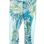 Nike One Dri Fit Leggings Crop Tight Fit Mid Rise Floral Pink Tropical Womens M Photo 0