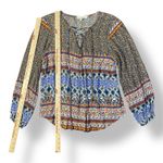 Farmers Market Woven Mixed Print Lace Photo 2