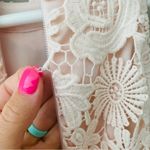 Lulus  Love Poem Lace Mini Dress Pink Sz Small Photo 10