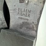 Eileen Fisher  Suede Leather Black Ankle Casual Everyday Zip Up Bootie 8 Photo 1